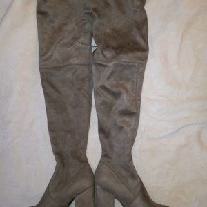 Steve Madden, Norri Taupe over-the-knee boot, Size 8